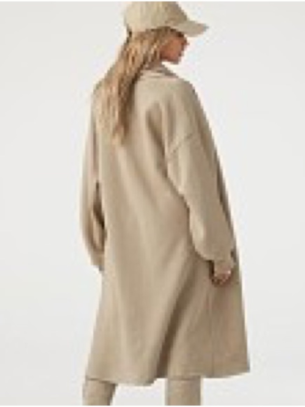 Joah Brown Oversized Cardi Desert French Terry - Picture 2 of 4